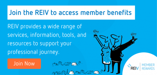 Join the REIV to access member benefits